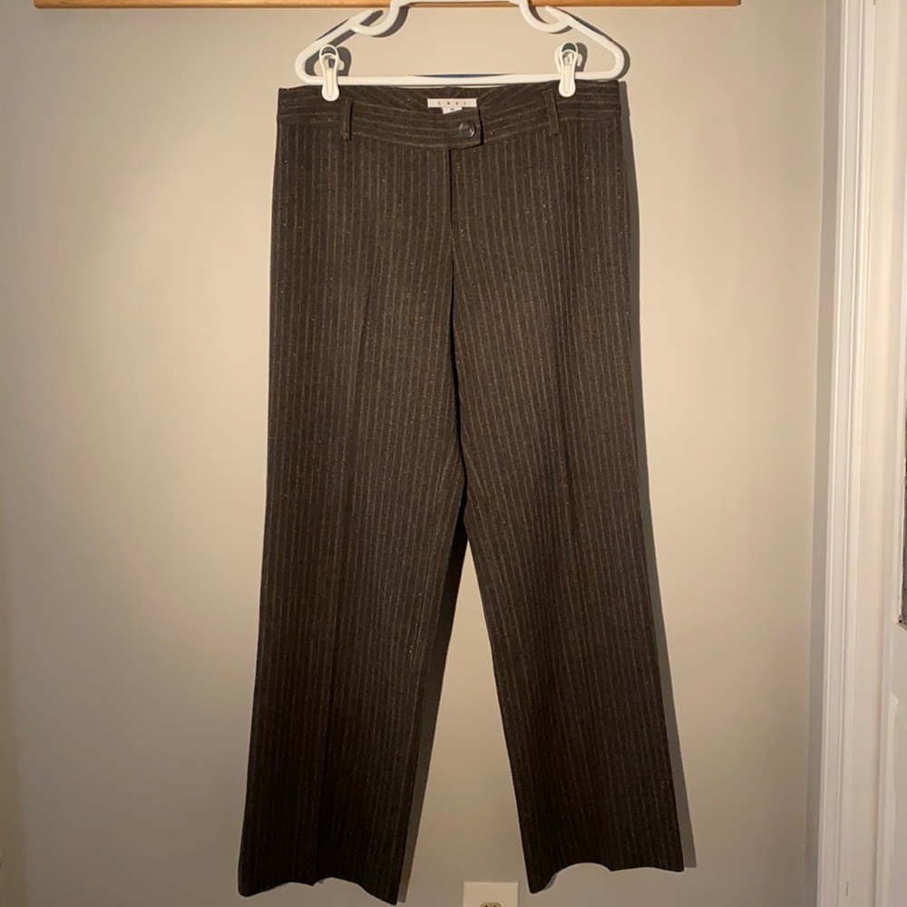 sparkly-stripe pants